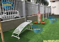 Cảnh Báo: Nguy Hiểm Chết Người Khi Lắp Đặt Máy Tập Công Viên Trên Nền Sân Kém Chất Lượng